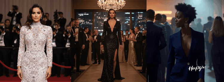 Imagem destaque do post Looks Monocromáticos para Festa: Tendência atual que Valoriza Seu Estilo